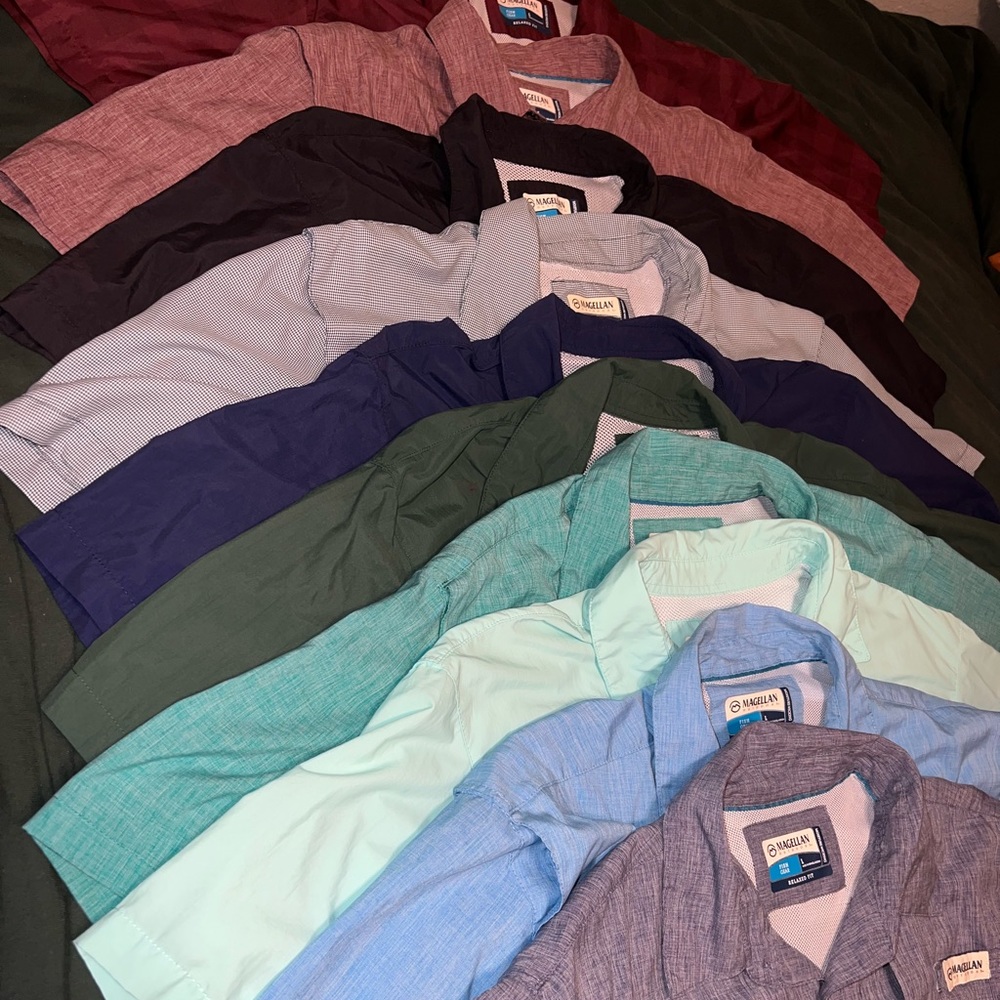 Pick 5 Bundle Large Magellan Shirts